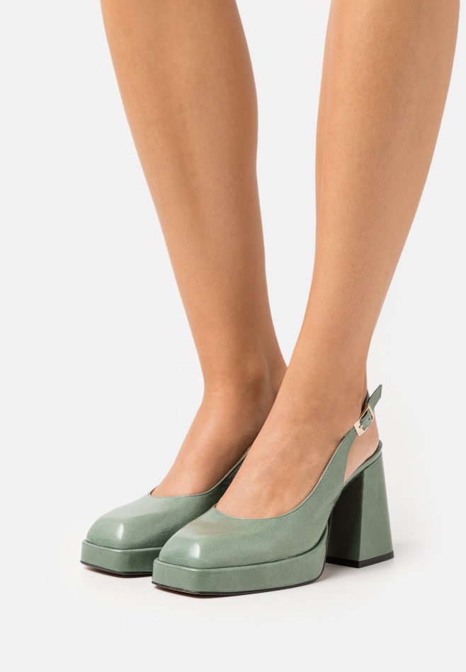 Vegan Noella - Talons Plateforme Gabor | Rose Vif Exclusif